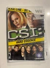 Wii| CSI: Crime Scene Investigation Hard Evidence |Tested| (Pre-Owned)