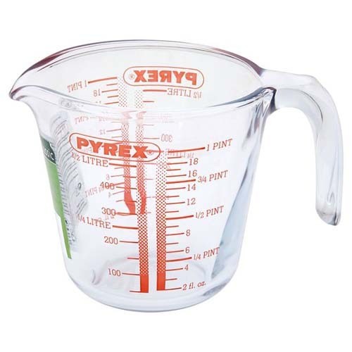Pyrex Vaso Medidor De Vidrio Resistente Al Calor, 500 Ml - Imagen 2