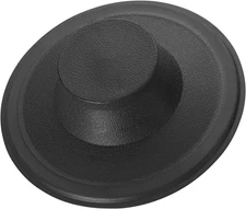 Sink Stopper for Garbage Disposals, Black, STP-PL