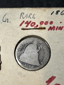 小物 dime 1868 Dime | eBay