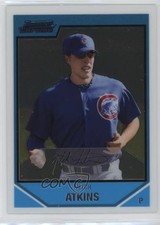 2007 Bowman Chrome Prospects Mitch Atkins #BC140 0i6