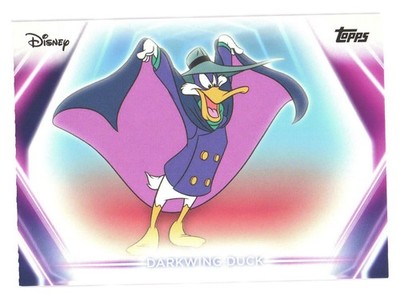 2026 Topps Disney Neon Trading Card 123 Darkwing Duck (Darkwing Duck)