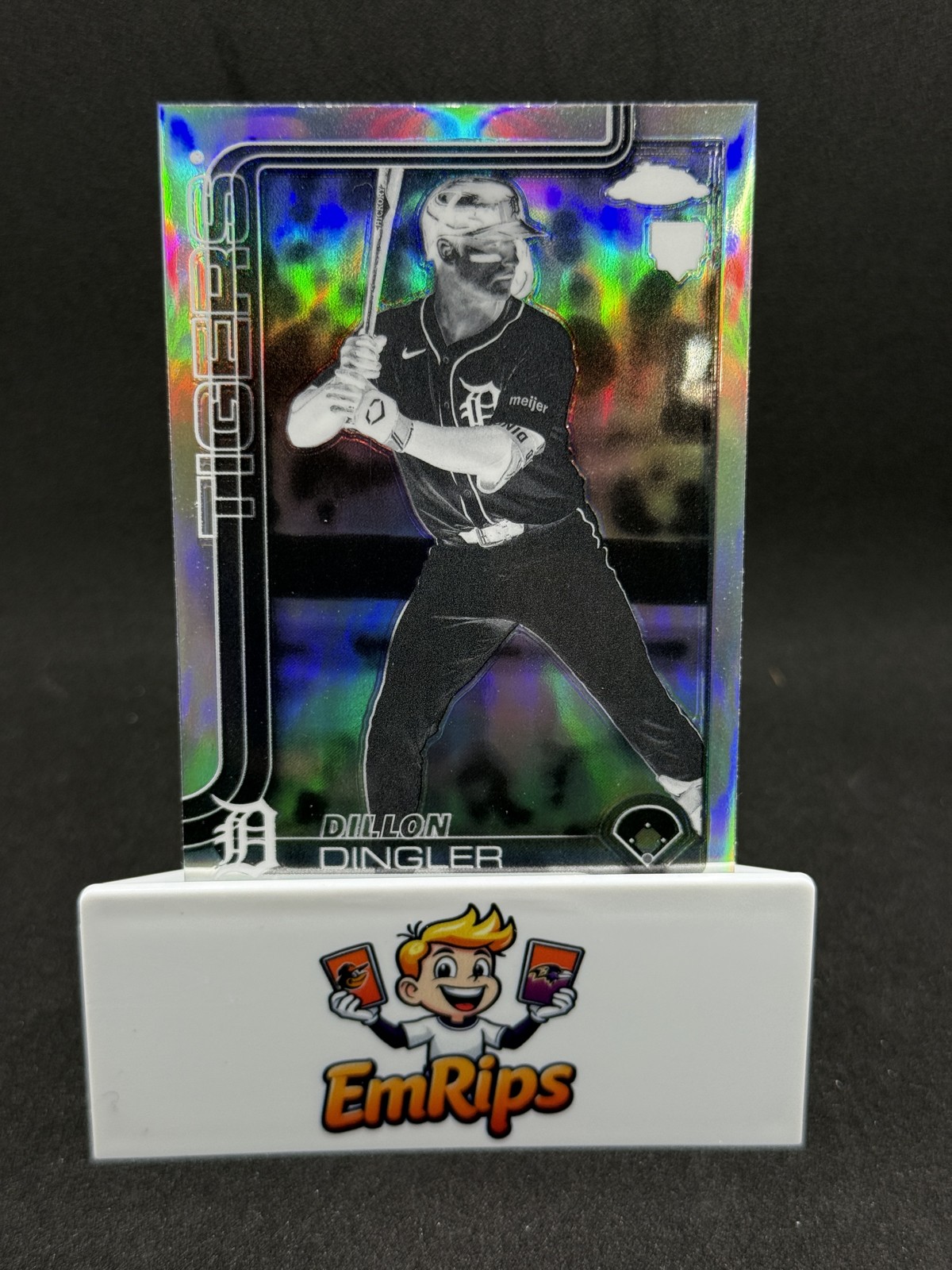 2025 Topps Chrome - Dillon Dingler #274 Negative Refractor (RC)