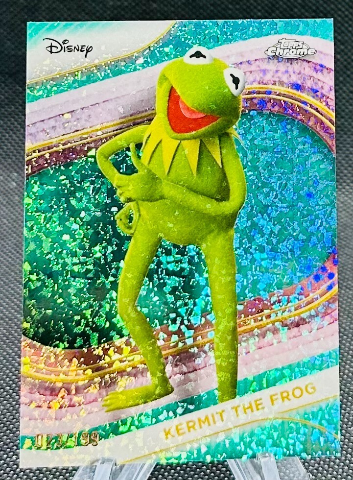Kermit the Frog 2025 Topps Chrome Disney #122 Superfractor /1
