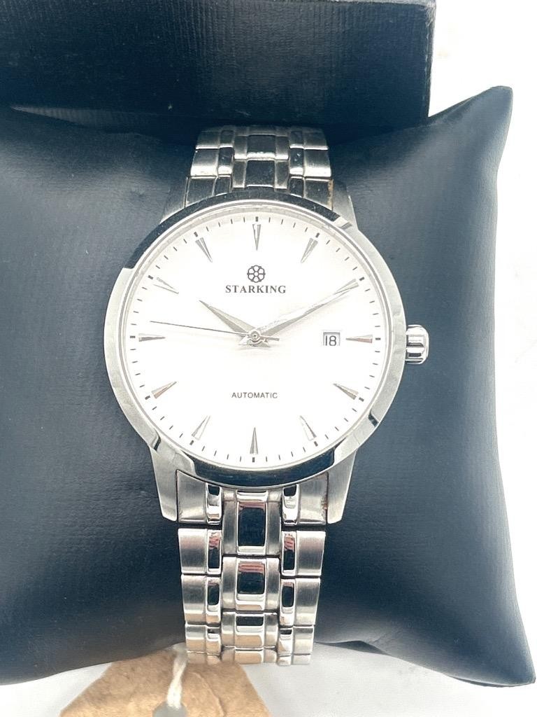 Starking Automatic watch sapphire crystal Luxury stainless