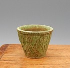 Vintage OOAK Weathered Ceramic Planter UK Artisan Dollhouse Miniature 1:12 — photo 7