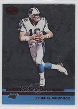 2002 Pacific Heads Up Red 46/65 Chris Weinke #20 wo2