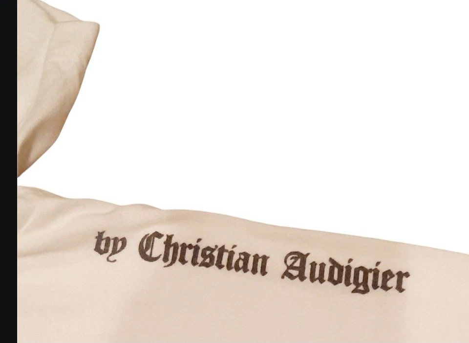 VTG Ed Hardy Love Kills Slowly Shirt Mens 2XL White Tattoo Skull Heart Graphic - Image 3 of 4