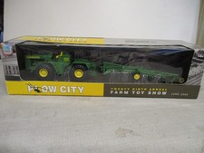 Ertl John Deere 8010 4wd Toy Tractor With Plow 