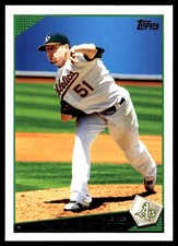 Dallas Braden 2009 Topps Updates & Highlights #UH205 Athletics MLB READ