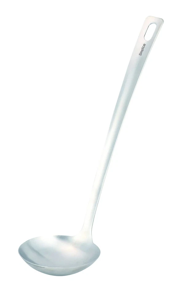 PEARL METAL Simplice Ganz Edelstahl Schöpfkelle Groß Spülmaschinenfest G-5127