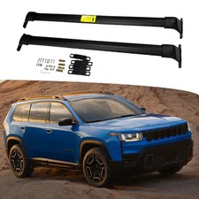 2pcs Cross Bar Fits For Jeep Cherokee Km 2026 2027 Roof Rail Luggage Kayak Bars