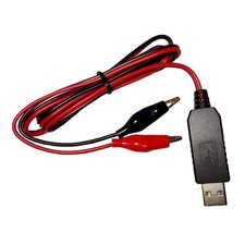 AA AAA Battery Eliminator USB 5V to 1.5V/3V/4.5V Step-Down Cable for Clocks T...