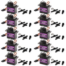 Miuzei MG90S 9G Micro Servo Motor Metal Gear for RC mini small tiny mirco