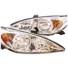 LH+RH Headlights Pair for Toyota Camry ACV36 Sedan/Wagon 2002-2004 L+R Set