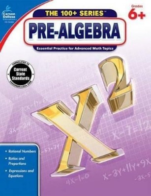 Carson Dellosa Education Pre-Algebra, Grades 6 - 8 (Taschenbuch) 100+ Series(tm)