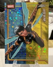 2026 Topps Chrome Marvel Wasp #194 Dazzler’s Silver Rhythm Refractor #’d 4/80
