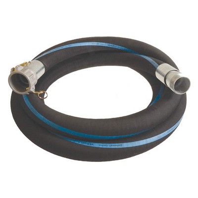 CONTINENTAL  Water Hose,3'' ID x 25 ft.,Black 55CH10