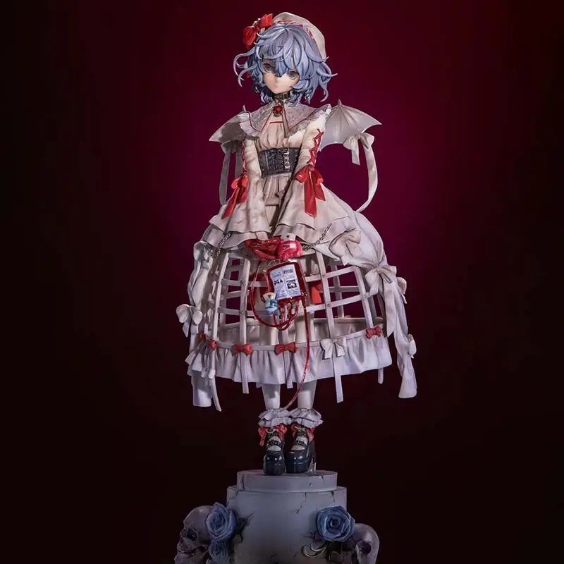 1:7 Touhou Project Remilia Scarlet Blood Ver. Figura Modelo Estatua Juguete en Caja