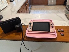 Nintendo Switch 32GB Gray Console with Neon Red and Neon Blue Joy
