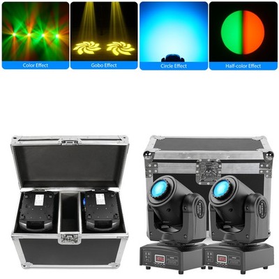 10Pcs LED Moving Head Light 120W DJ Lights Stage Lighting RGBW 8GOBO Beam Light