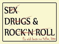 Holzschild 30X40 Cm Sex Drugs Rock Nur Kaffee Bitte Deko Geschenk Holz Schild