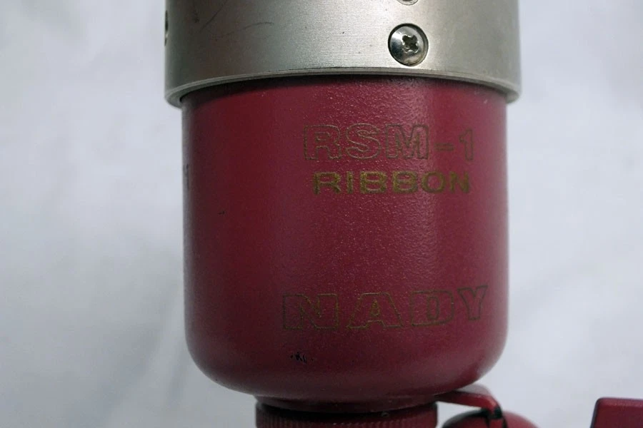Vtg Nady RSM-1 Bi Directional Ribbon Audio Microphone Mic Pink Untested - Image 2 of 4