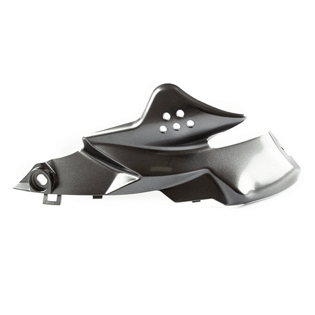 Lower Left Headlight Surround Panel Grey for SK125-L, SK125-L-E5 Painted ABS