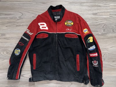Vintage Nascar Nextel Racing Leather Jacket Mens 2XL Dale