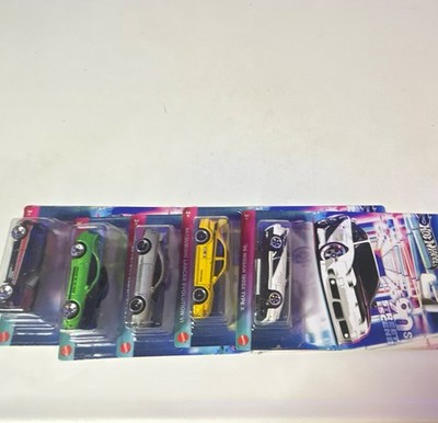 Hot Wheels 90s Street Scene 5-Car Lot Nissan 180SX Lancer Evo VI 1:64 NIB
