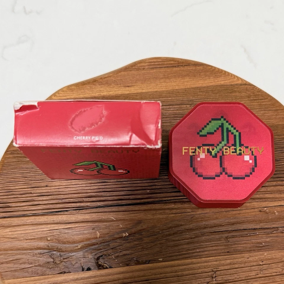 Fenty Beauty Hot Cheeks Velour Blushlighter Cherry Pie’d DAMAGED BOX 0.15 Oz - Image 2 of 4
