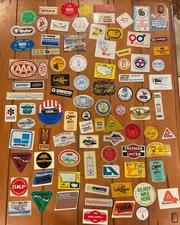 Vintage 1980’s+ Lot GLITTER JEFFREY DRESSER COAL MINING STICKERS Ajax 88 Decals