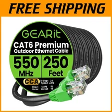 High-Speed Cat6 Ethernet Patch Cable