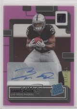 2022 Panini Clearly Donruss Rated Rookie Purple /175 Zamir White #84 Auto 1cz3