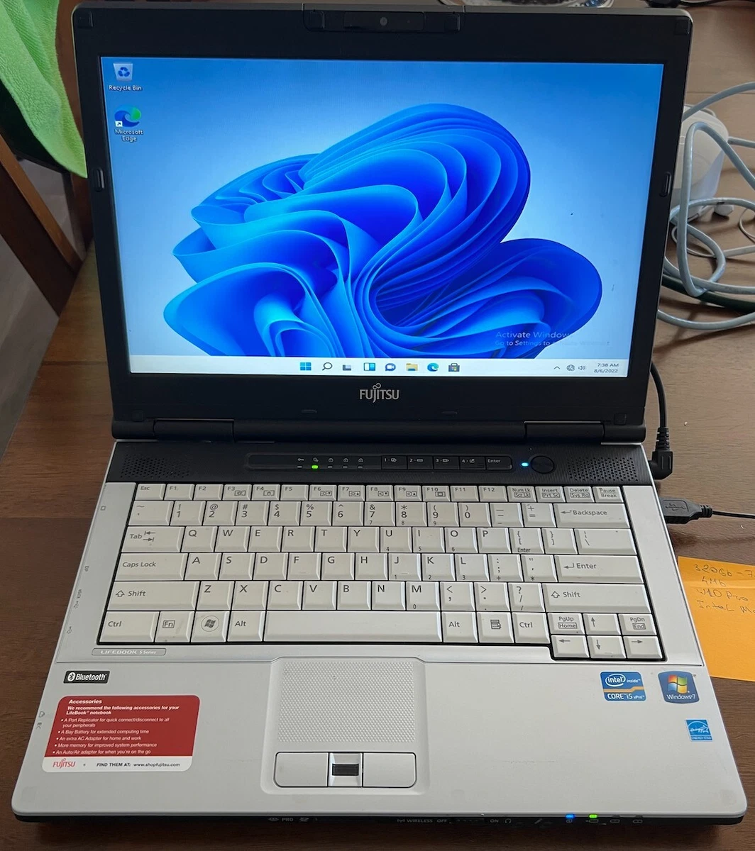 お打合せ中)ノートパソコンA 富士通 LIFEBOOK S751/C CPU:core i5