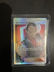 Giovanni's Exile 67/68 Hidden Fates Full Art Ultra Rare