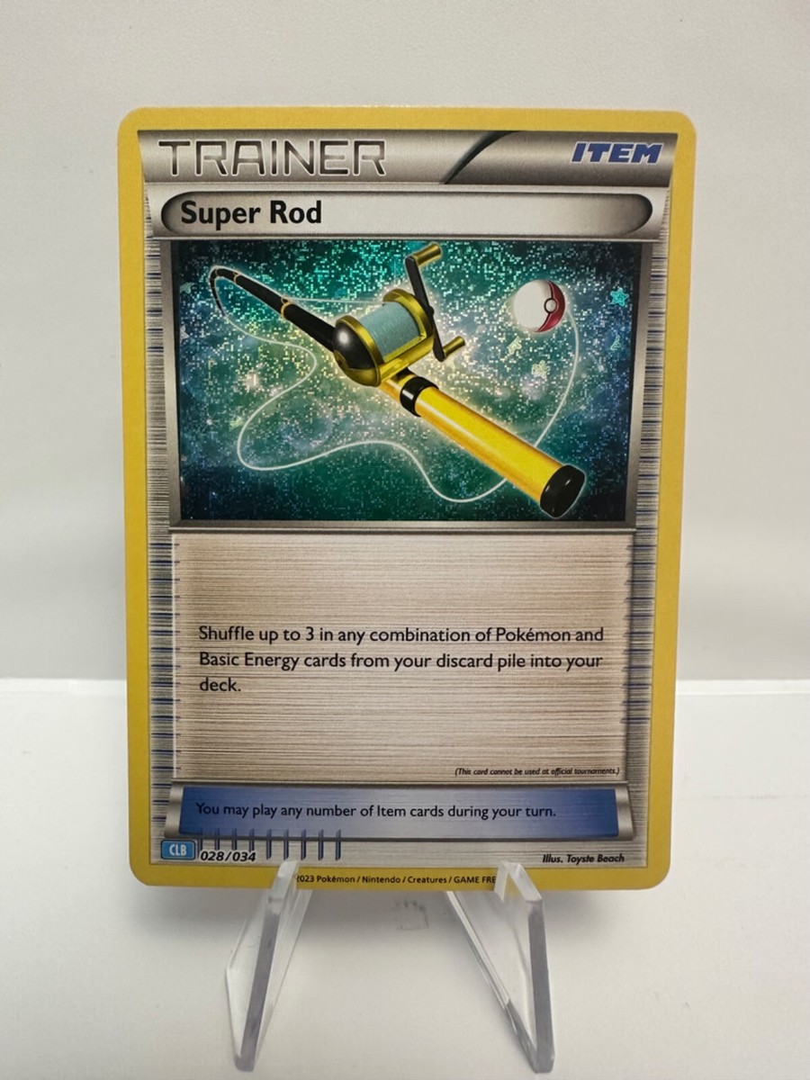 Super Rod 028/034 Pokemon Classic Collection Pokmon TCG Holo NM