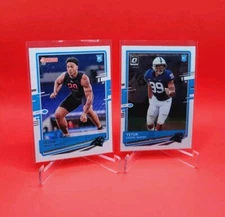 YETUR GROSS MATOS 2020 Donruss #263 Optic #113 Rookie base (2) LOT 49ERS PENN ST