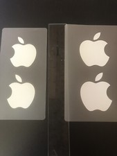 Lot of 2. Genuine Authentic Apple Stickers, iPad iPhone.