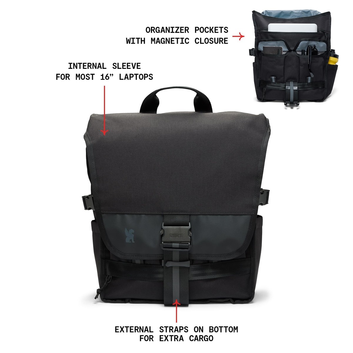 Chrome Industries Warsaw 30L Pack for Men & Women – Utility