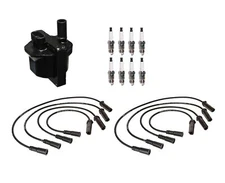 Denso Ignition Coil & Wire Set 8 Iridium TT Spark Plug Kit For GMC P3500 7.4L V8