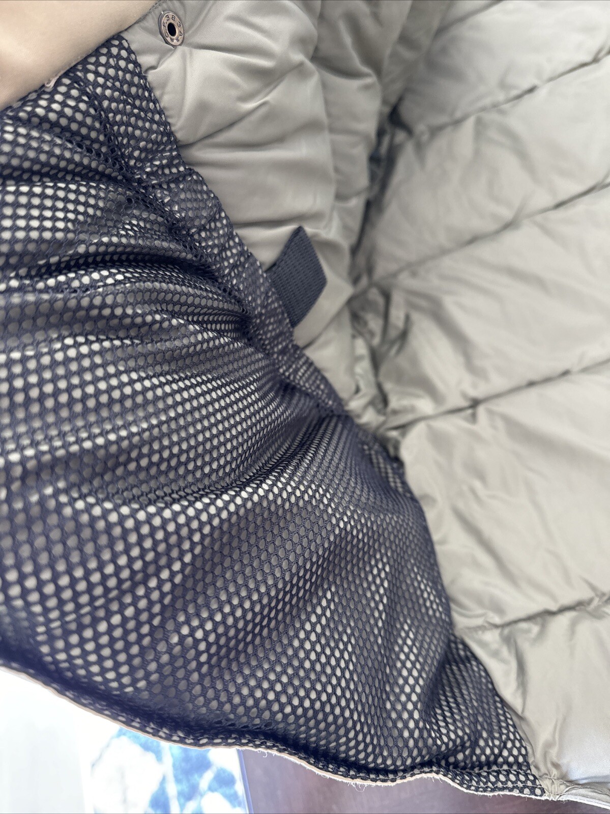 Cabela's Premier Northern Goose Down Filled Puffer Vest, Tan, Size L Tall