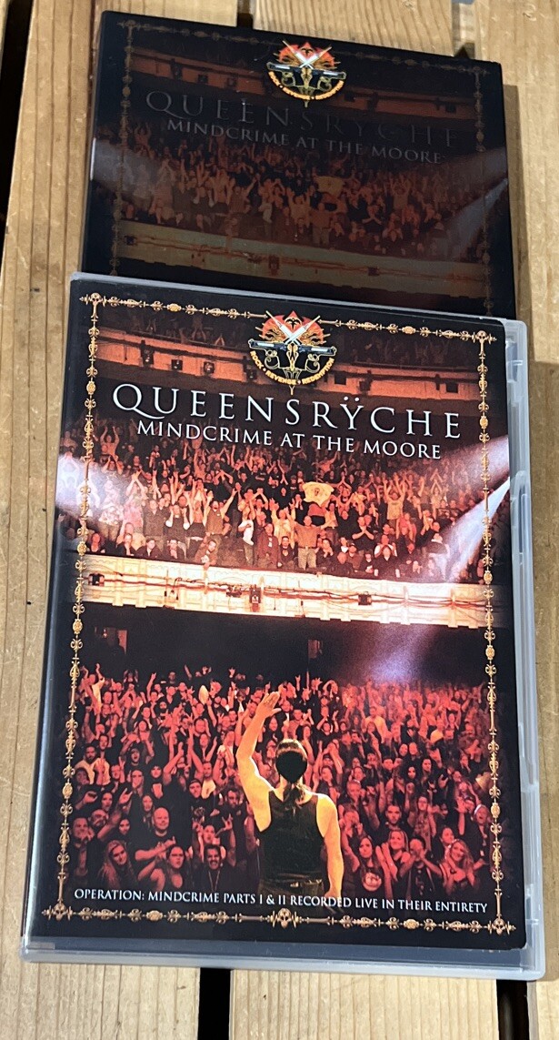 Queensryche - Mindcrime at The Moore (DVD, 2007, 2-Disc Set