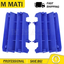 2Pcs Radiator Shrouds Guards Louvers Grill for Yamaha YZ125 YZ125X YZ250 YZ250X