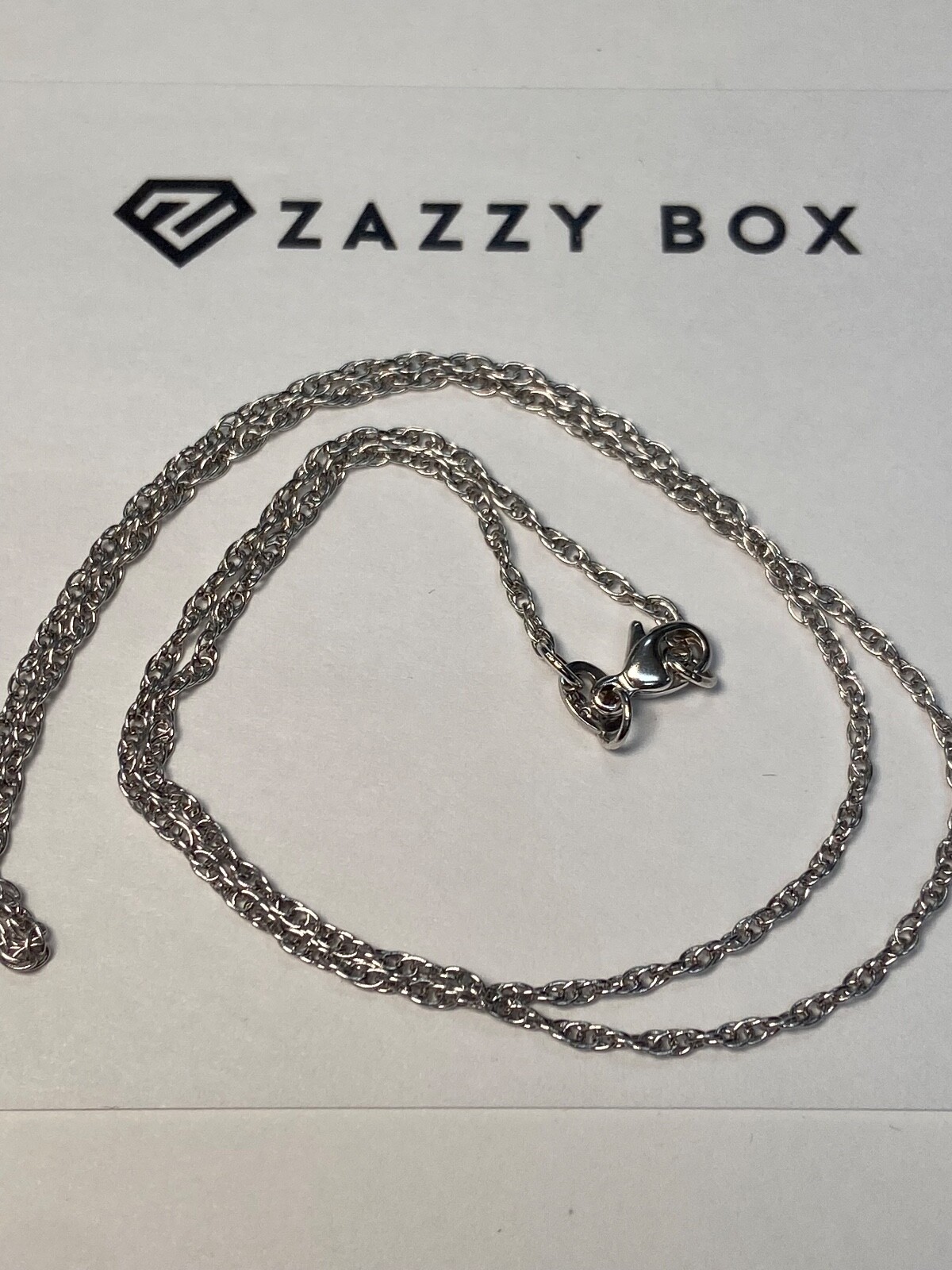 Sterling Silver James Avery Medium Rope Chain Necklac… Gem