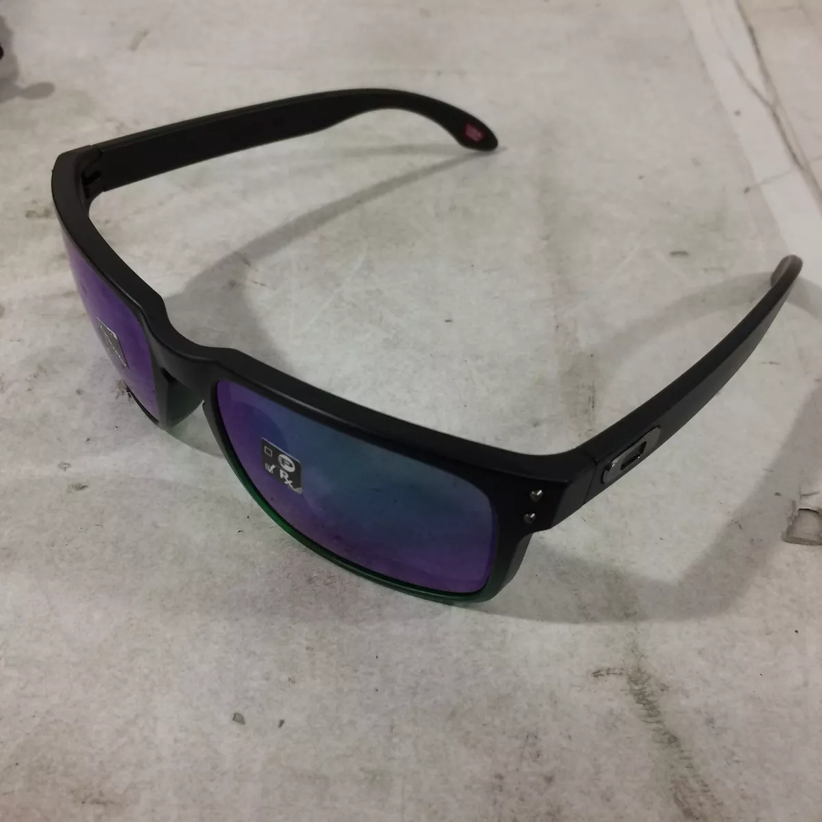  Oakley Holbrook Sunglasses 57MM Matte Black Frame/Warm Grey  Lens : Clothing, Shoes & Jewelry