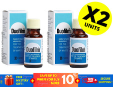 DUOFILM Solution For Treatment of Warts Corns Calluses with Salicylic Acid X 2 