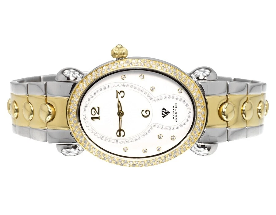 Banda de acero inoxidable Aqua Master Relojes de pulsera