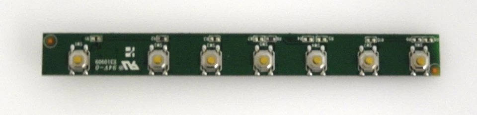 Tablero de botones de llave Proscan PLDED5068A-B T15.023210-03R Foto 2 de 2