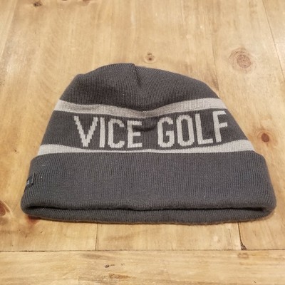 Vice Golf Beanie Hat Cap Fold Fleece 